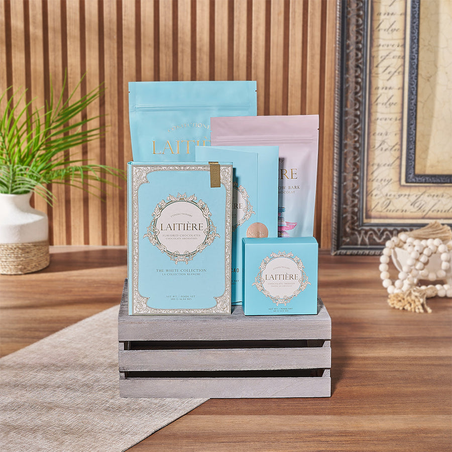 Absolute Chocolate Smorgasbord Gift Basket from Rhode Island Baskets a classic treat.