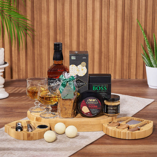 Golf Lover's Liquor Gift Set - Rhode Island Baskets - Rhode Island