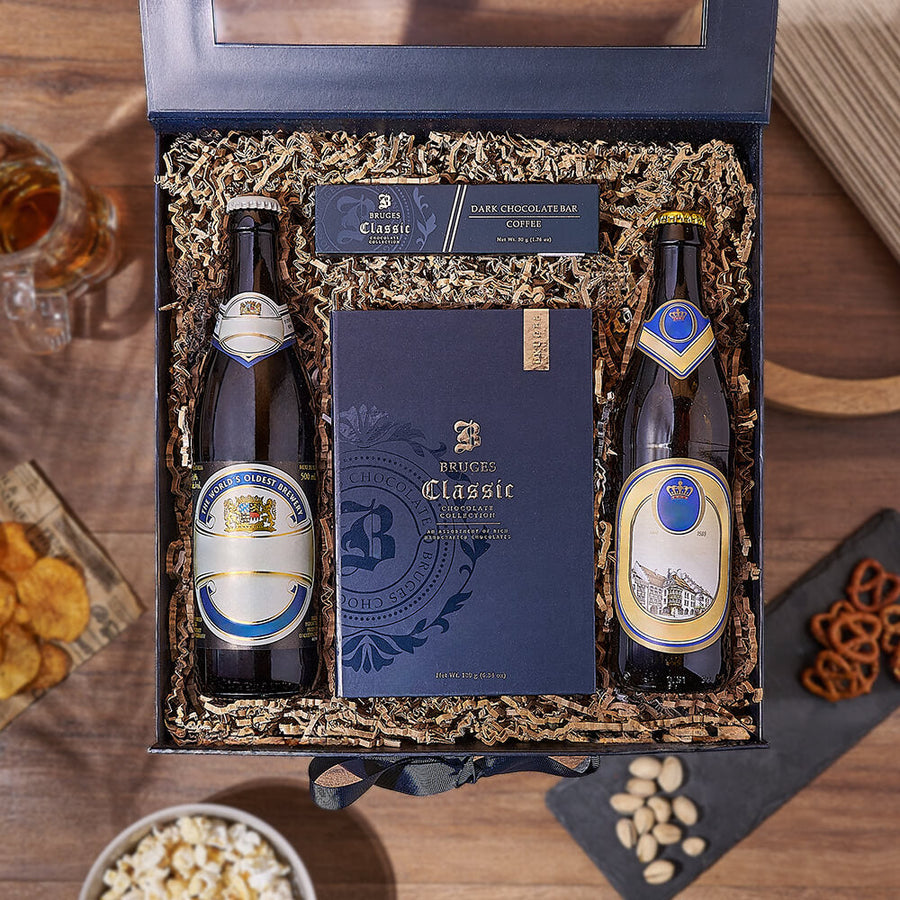 With the Rich Chocolate & Craft Beer Box, send a gourmet gift for any occasion - Rhode Island Delivery