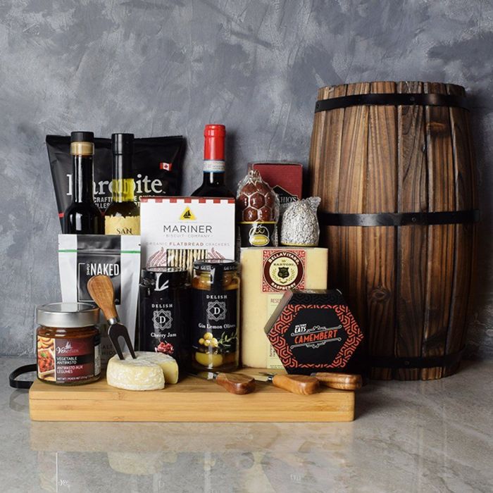 Rustic Italian Gourmet Gift Basket from Rhode Island Baskets - Rhode Island Delivery