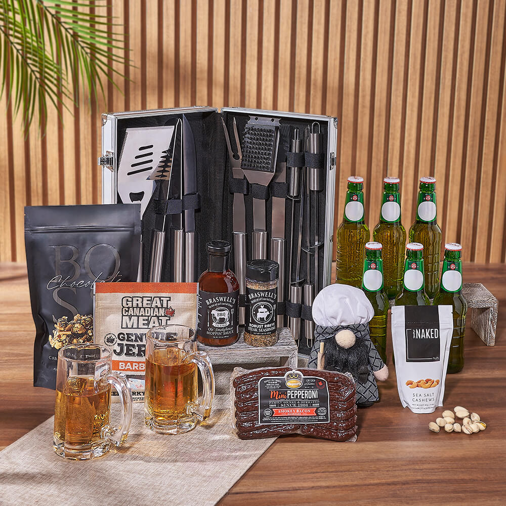 Beer Collection with Chef Plush – how the gift is presented