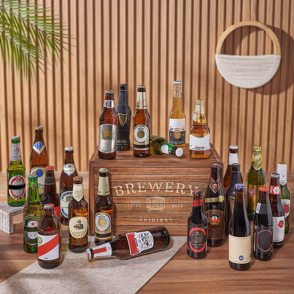 Assorted 24-Pack Beer Gift Box – how the gift is presented