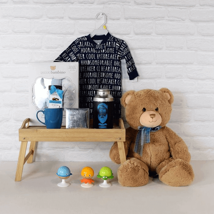 Warm Fuzzies Baby Gift Set from Rhode Island Baskets - Baby Gift Basket - Rhode Island Delivery