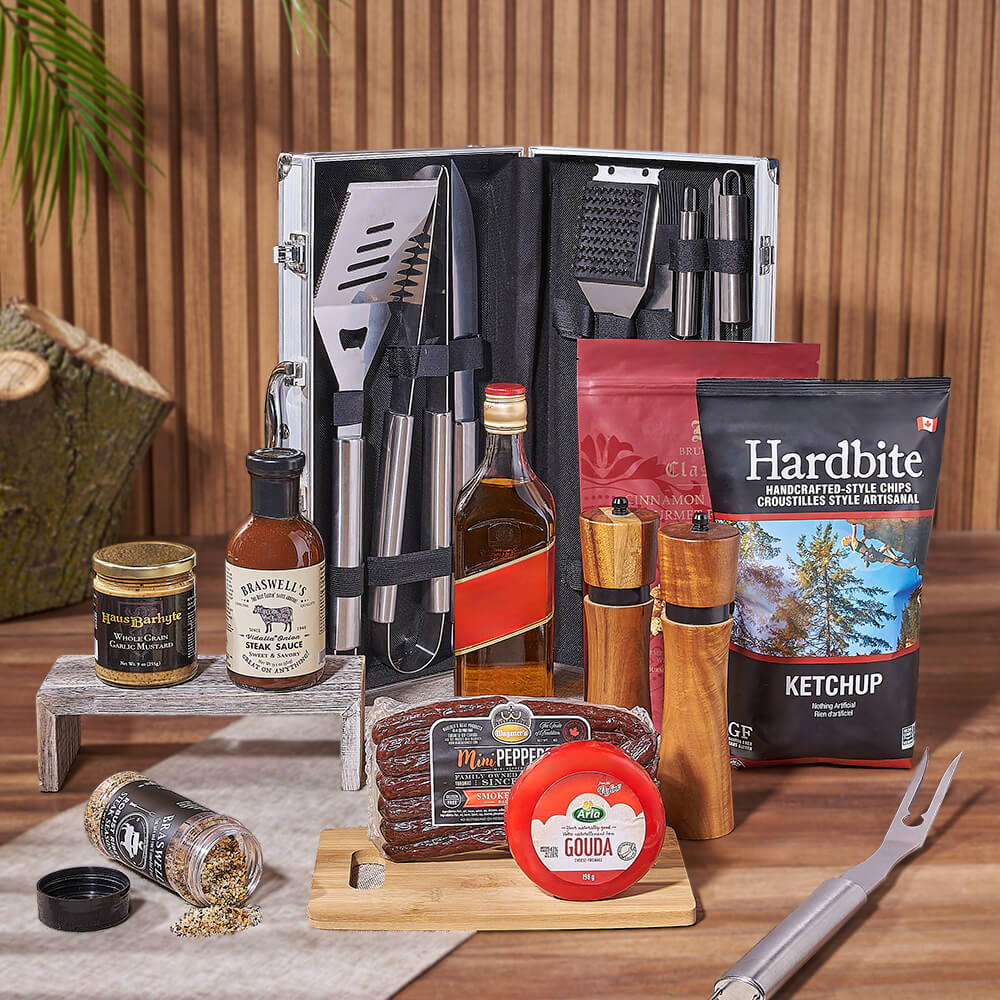 Whiskey in Aluminum Case Gift Set – how the gift is presented