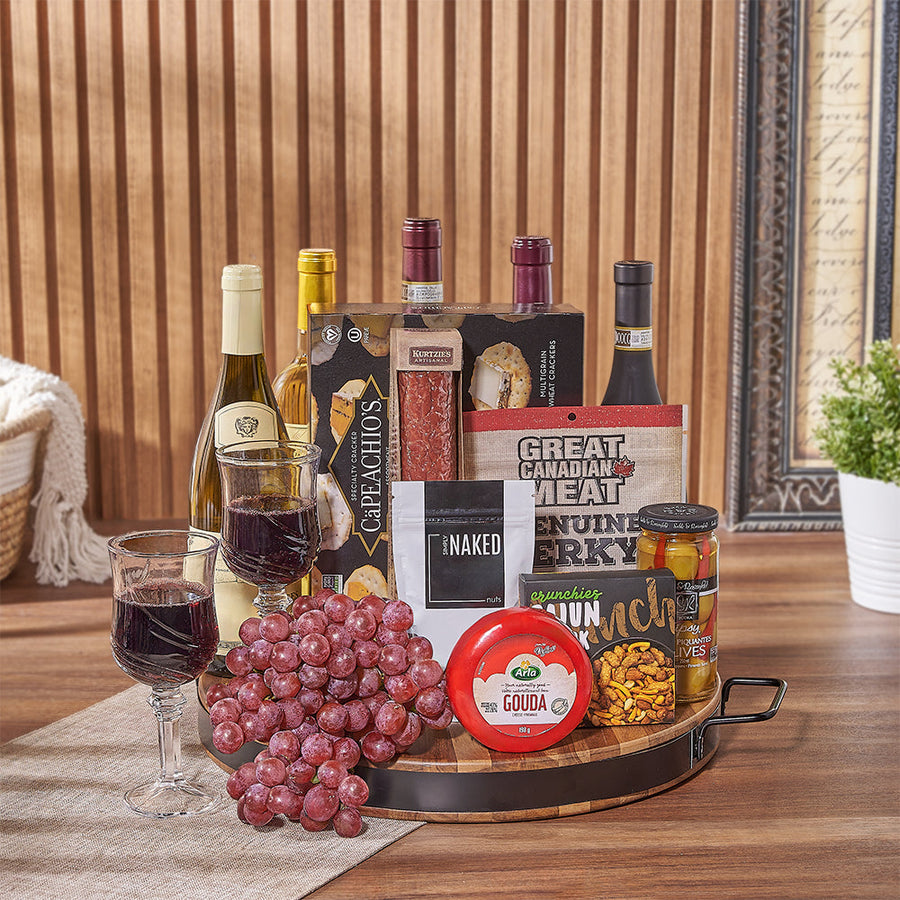 Indulge in luxury with our Beaconsfield Deluxe Wine Gift!  Rhode Island delivery 