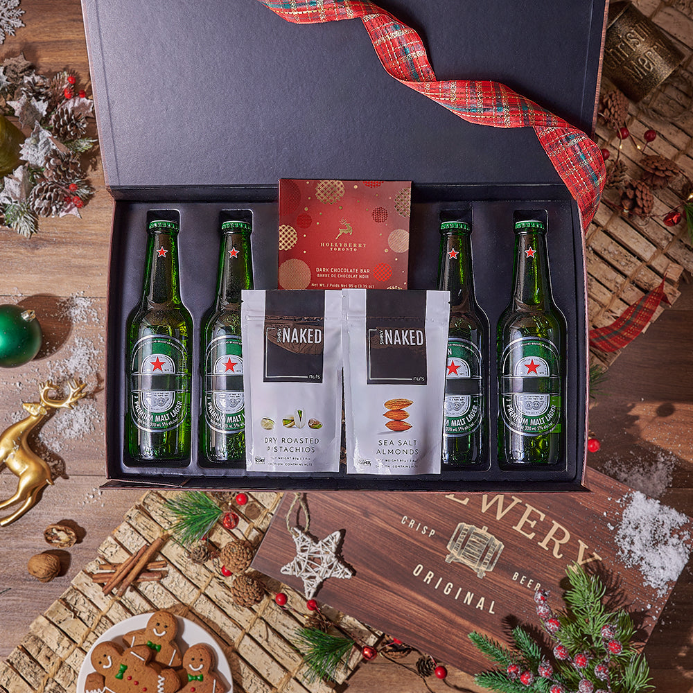Beer &amp; Nuts Crate, beer gift, beer, christmas gift, christmas, nuts gift, nuts, Rhode Island delivery