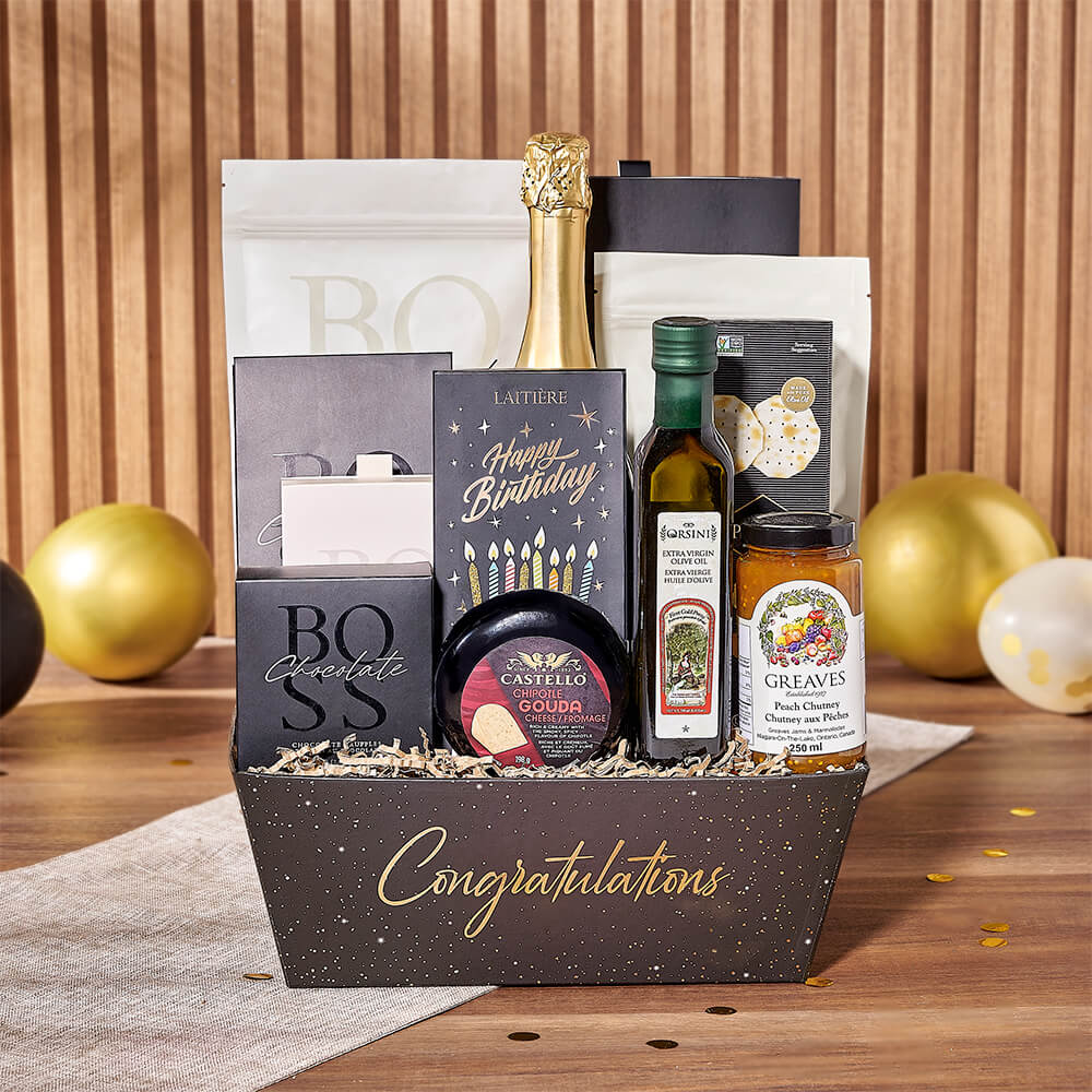Birthday Party &amp; Champagne Gift, champagne gift, champagne, sparkling wine gift, sparkling wine, chocolate gift, chocolate, Rhode Island delivery