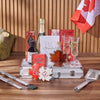 Canada Day Champagne Grilling Gift, champagne gift, champagne, sparkling wine gift, sparkling wine, canada day gift, canada day, grill gift, grill, Rhode Island delivery