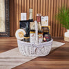 Cheese, Chutney & Champagne Gift Set from Rhode Island Baskets - Champagne Gift Basket - Rhode Island Delivery