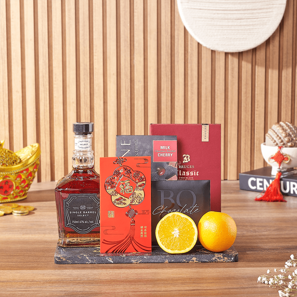 Chinese New Year Lucky Spirits Gift, chinese new year gift, chinese new year, lunar new year gift, lunar new year, liquor gift, liquor, Rhode Island delivery