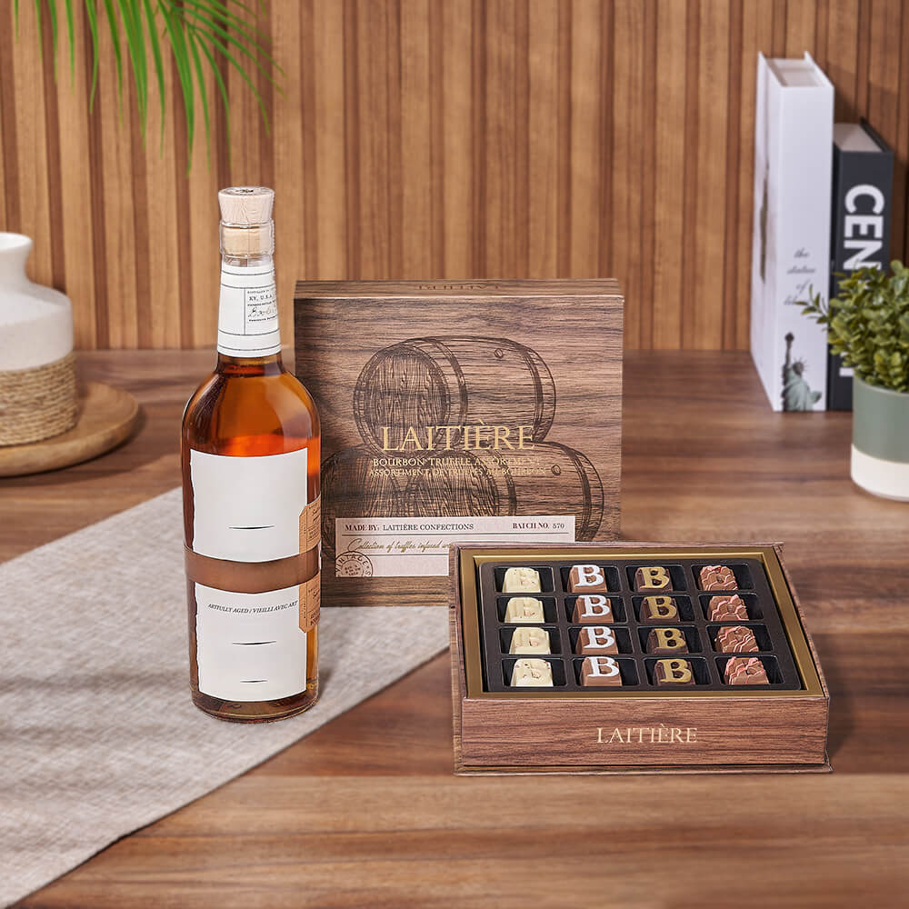 Chocolate &amp; Liquor Pairing Gift, liquor gift, liquor, chocolate gift, chocolate, Rhode Island delivery