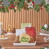 Christmas Cookie Gift Basket from Rhode Island Baskets is a delightful assortment of cookies perfect for indulging during the holiday season - Rhode Island Delivery