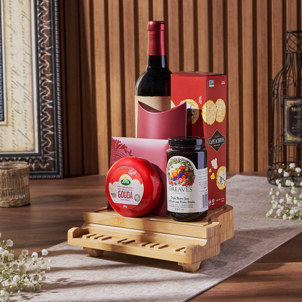 Deluxe Grand Piano &amp; Wine Gift Basket, wine gift, wine, cheese gift, cheese, chocolate gift, chocolate, Rhode Island delivery