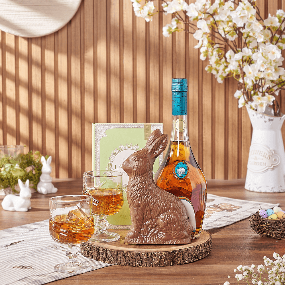 Easter Spirits &amp; Chocolate Gift, easter gift, easter, liquor gift, liquor, chocolate gift, chocolate, Rhode island delivery