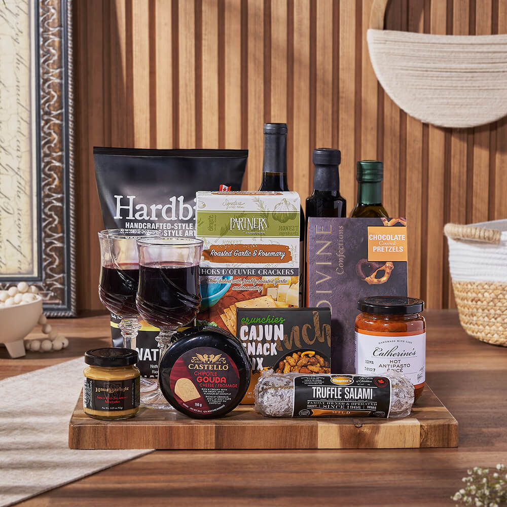 Etobicoke Wine &amp; Cheese Gift Basket, wine gift, wine, charcuterie gift, charcuterie, cheese gift, cheese, Rhode Island delivery