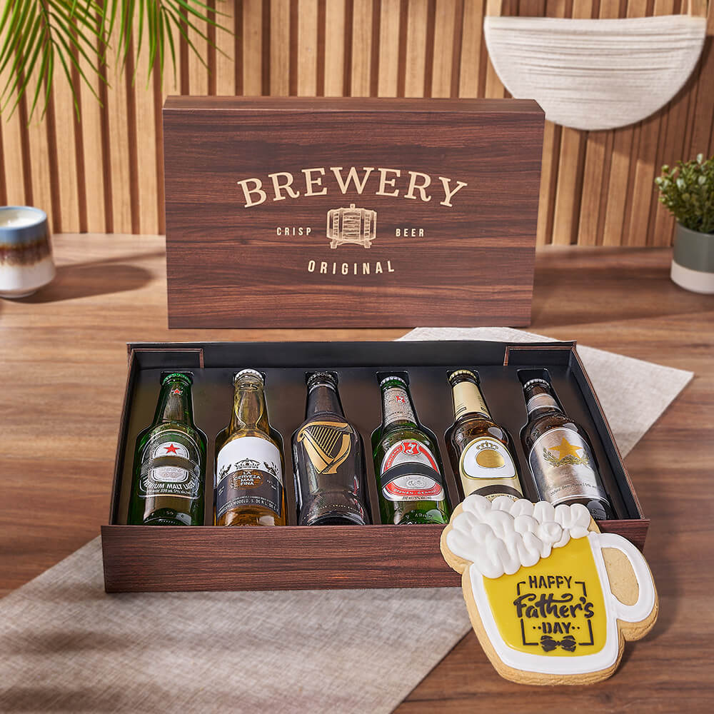 Father’s Day Brew &amp; Cookie Gift, beer gift, beer, fathers day gift, fathers day, Rhode Island delivery