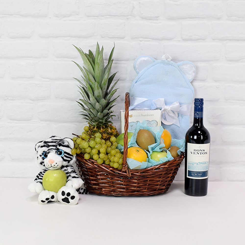Fruit Cocktail &amp; Cuddles Gift Set from Rhode Island Baskets - Rhode Island Delivery