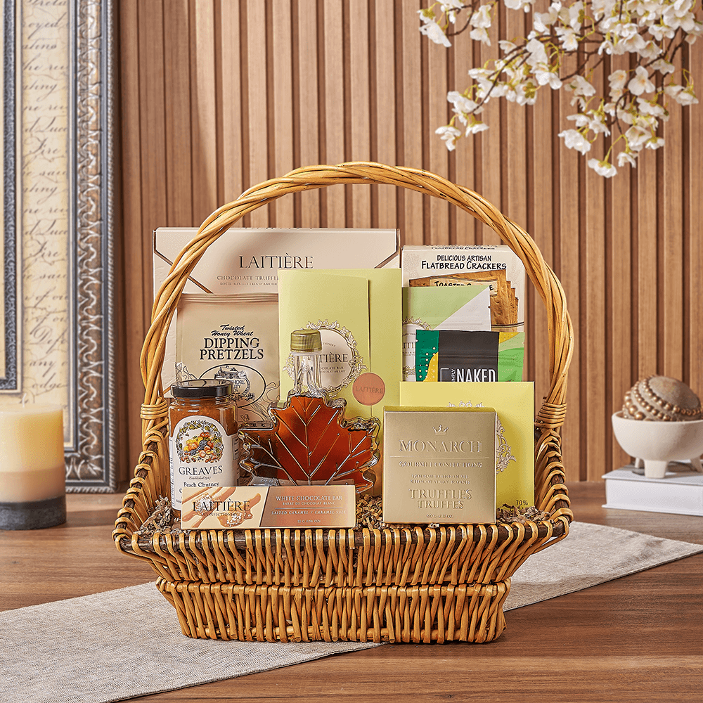 Halal British Rural Basket Gift – how the gift is presented