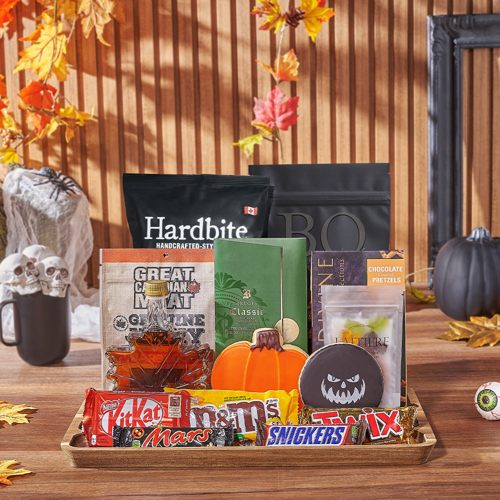 Halloween Candy Snack Gift Set – how the gift is presented