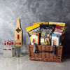 Hockey Night Shots & Coolers Basket from Rhode Island Baskets - Liquor Gift Set - Rhode Island Delivery