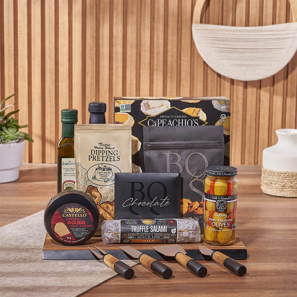 Artisanal Cheese Gift Box – how the gift is presented