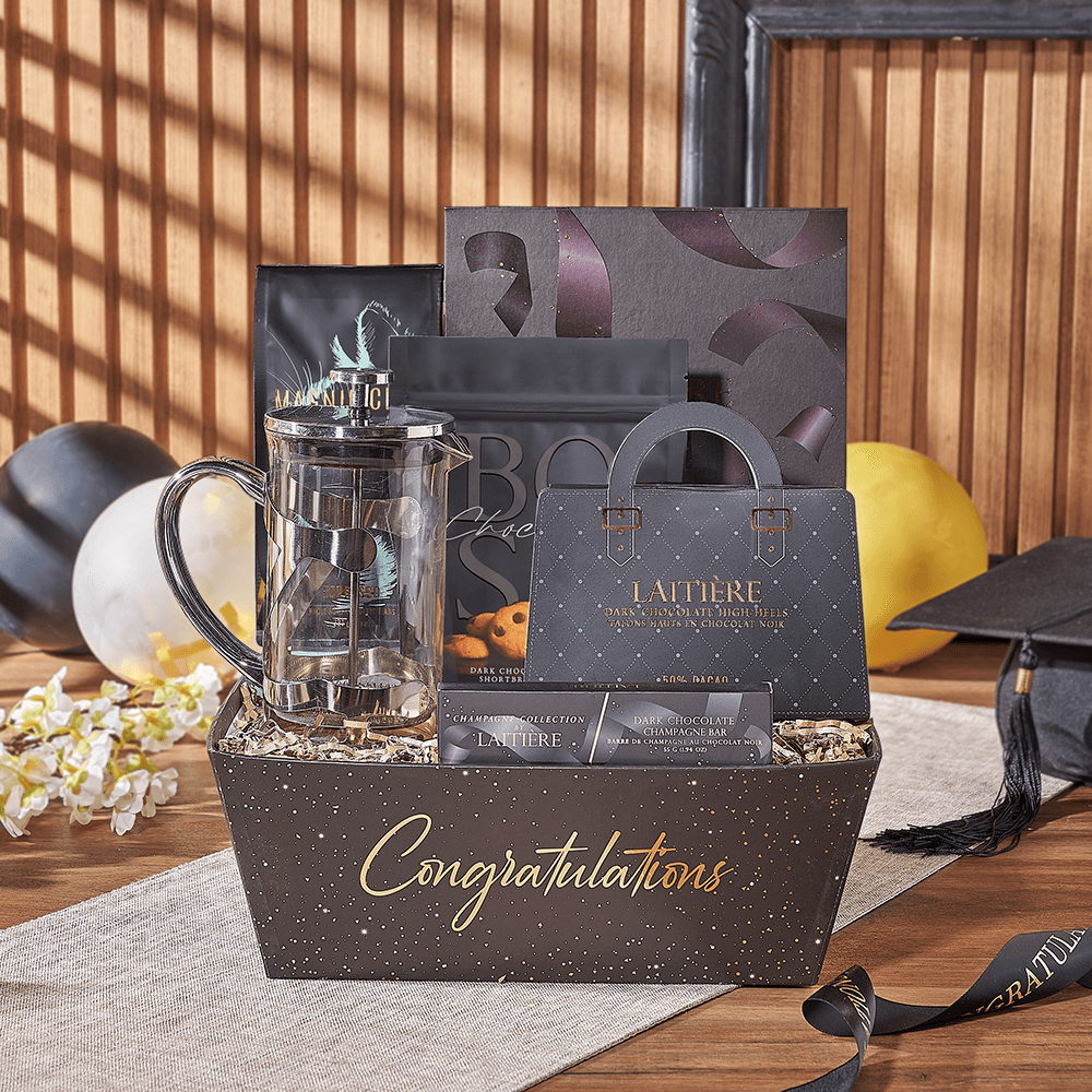 Refreshing Coffee Graduation Gift, coffee gift, coffee, graduation gift, graduation, chocolate gift, chocolate, Rhode Island delivery