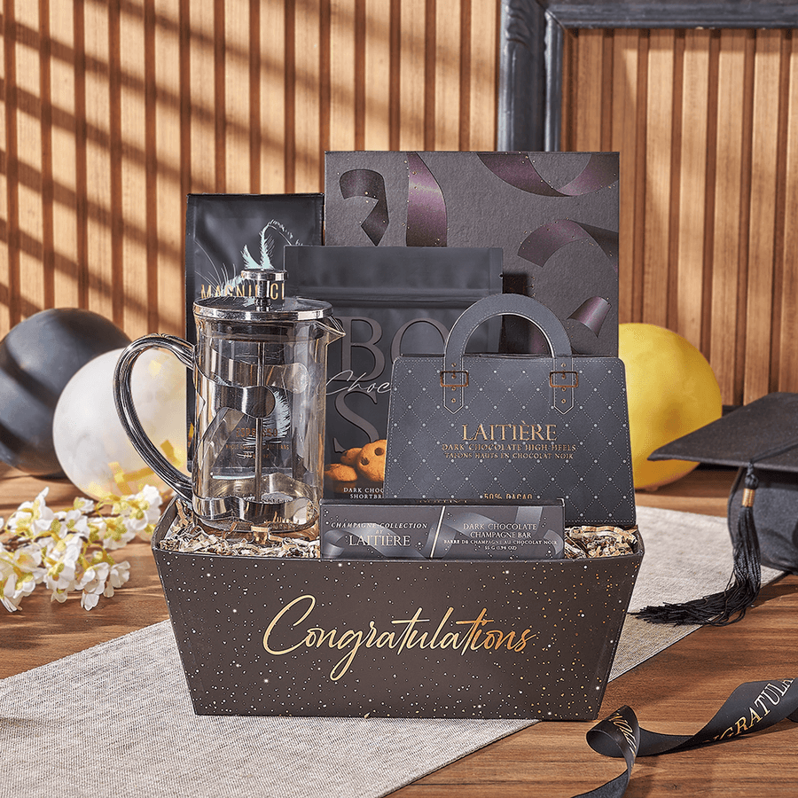 Refreshing Coffee Graduation Gift, coffee gift, coffee, graduation gift, graduation, chocolate gift, chocolate, Rhode Island delivery