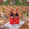 Santa’s Holiday Wine Duo Bag