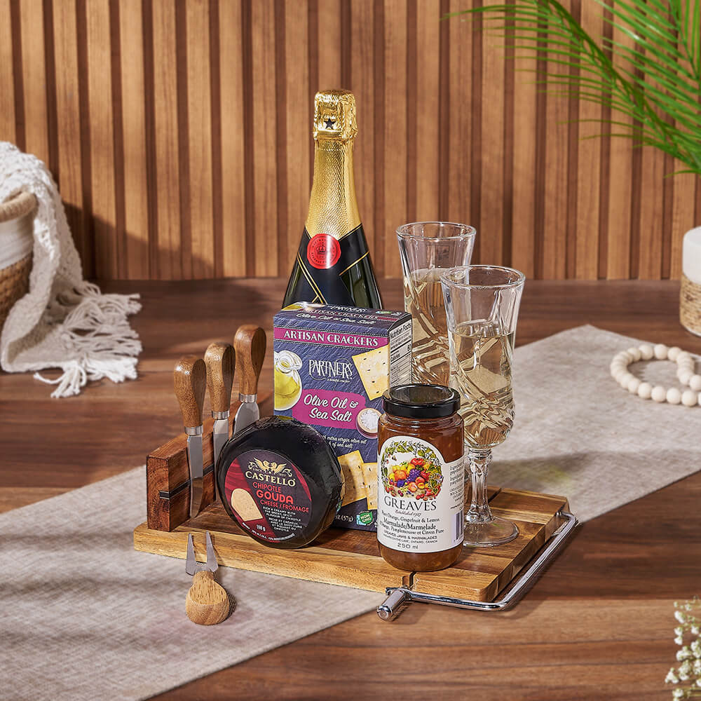Premium Sparkling Wine Gift – how the gift is presented