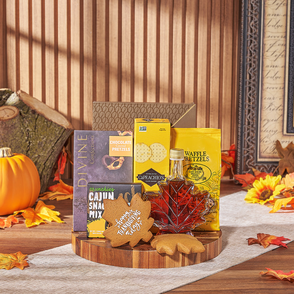 Thanksgiving Sweet &amp; Salty Snack Board, thanksgiving gift, thanksgiving, chocolate gift, chocolate, cookie gift, cookie, Rhode Island delivery