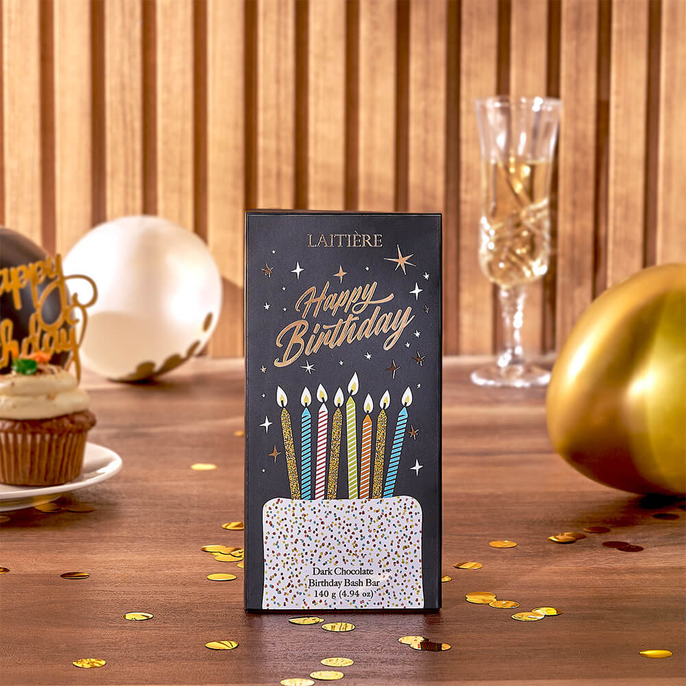 Birthday Wine and Treat Gift Set – how the gift is presented