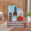 The Classy Gourmet Gift Basket from Rhode Island Baskets - Liquor Gift Set - Rhode Island Delivery