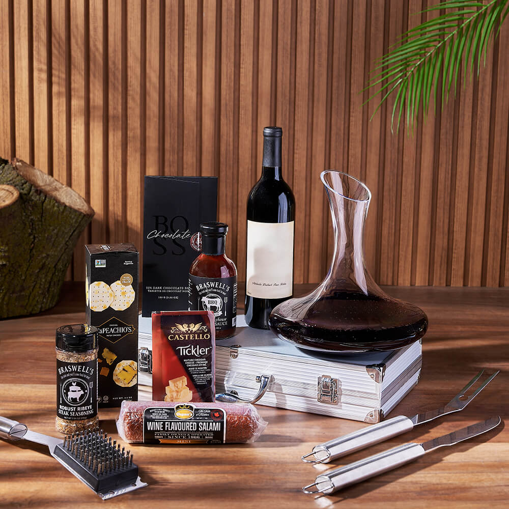 Wine &amp; BBQ Gift Set