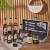 Zesty Barbeque Grill Gift Set with Beer from Rhode Island Baskets - Beer Gift Basket - Rhode Island Delivery