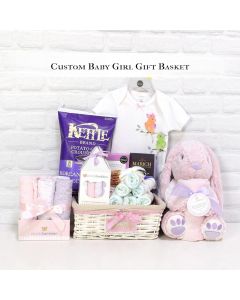 Custom Baby Girl Gift Basket