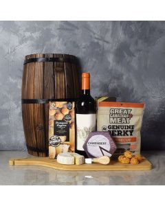 Wine & Cheesy Treats Platter