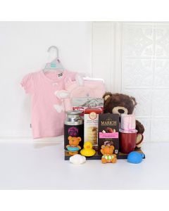 SOFT & CUDDLY BABY GIFT SET, baby gift basket, welcome home baby gifts, new parent gifts
