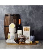 Cured Your Craving, Cheese & Wine Basket