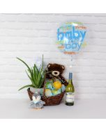 It’s a Baby Boy Gift Basket, baby gift baskets, baby gifts, gift baskets