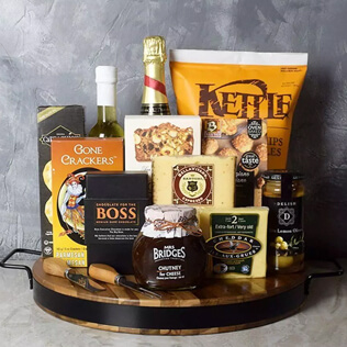 Champagne & Cheese Platter Gift Set Manchester